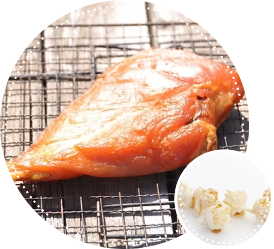 燻製チキン